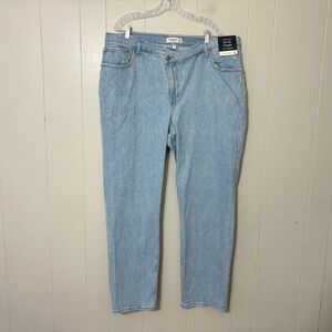 Abercrombie & Fitch The 90’s Straight Ultra High Rise Criss Cross Jeans SZ35/20L